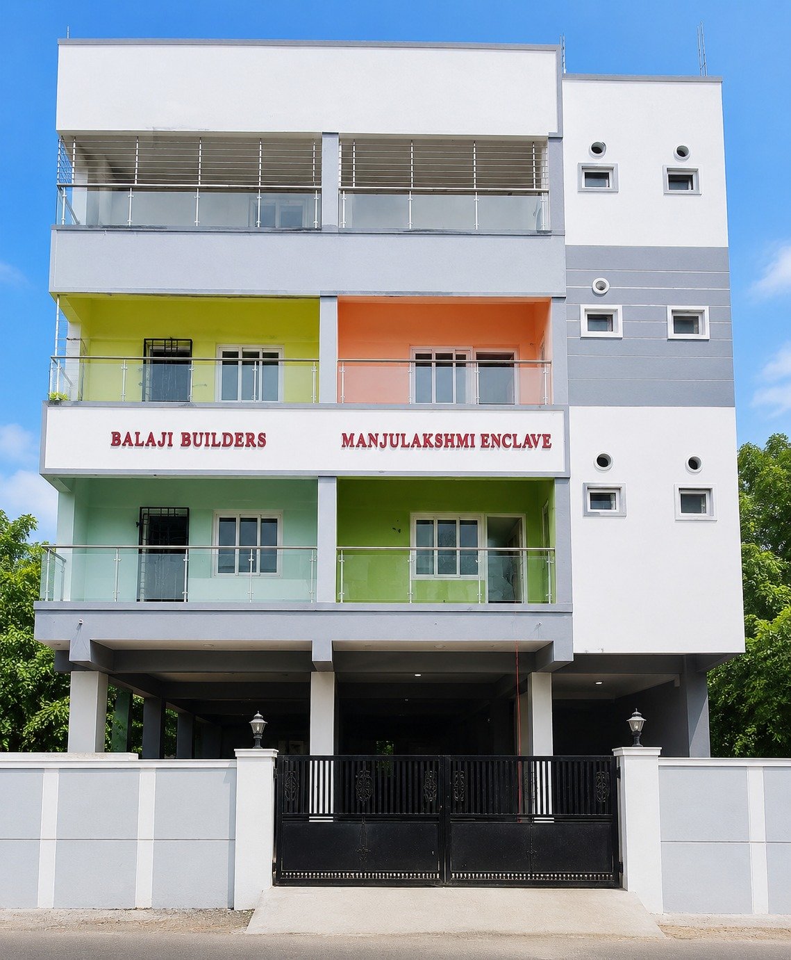 Manjulakshmi Enclave apartment building